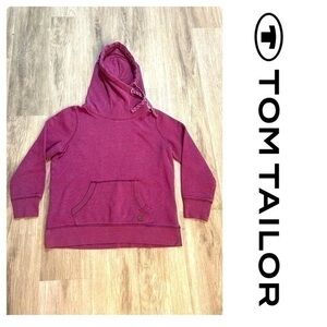 TOM TAILOR by SILVER ICING women’s hoodie sweater. EEUC. High end quality.